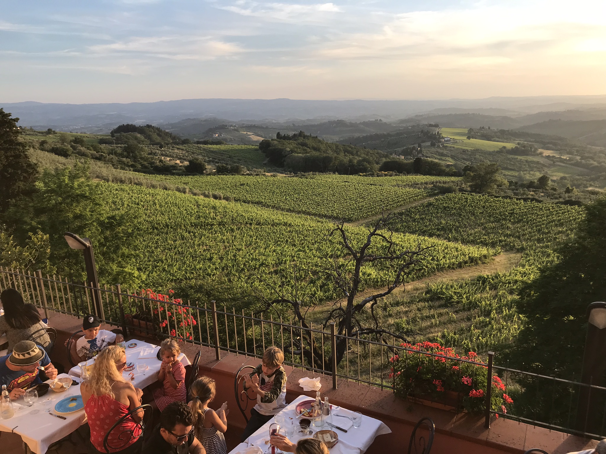 TUSCANY LANDSCAPES, CASTLES  & CHIANTI WINE DISTRICT